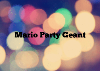 Mario Party Geant